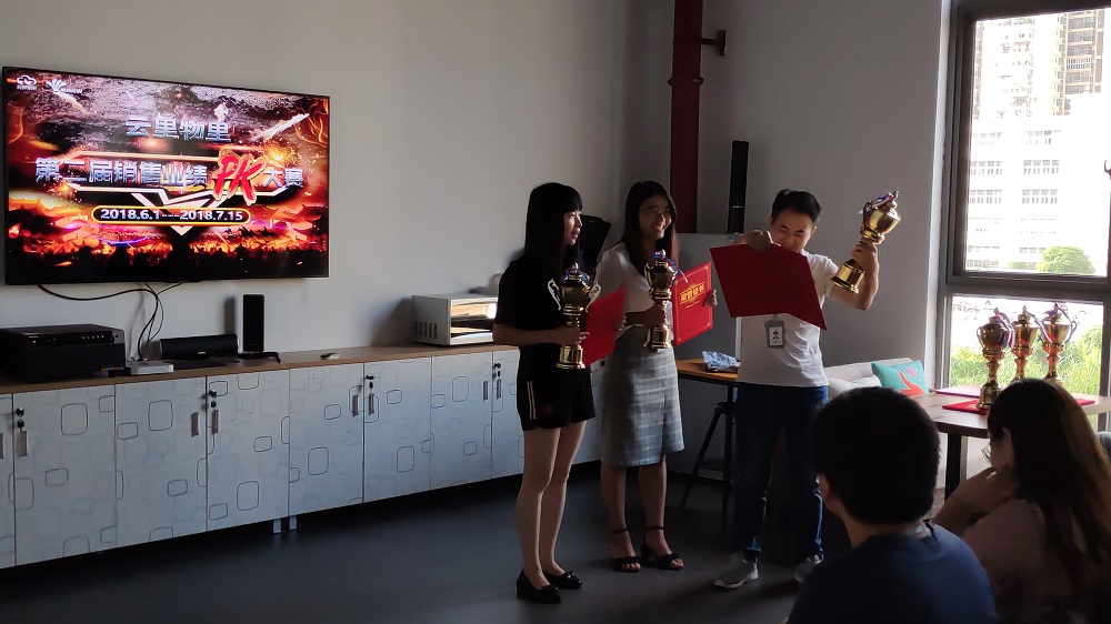 MG不朽情緣物里2018年第二屆銷售業績PK大賽總結暨頒獎典禮順利舉行
