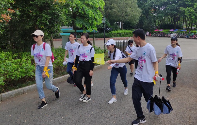 攜手并進·沖刺2019|MG不朽情緣物里營銷中心登山拓展活動圓滿結束!